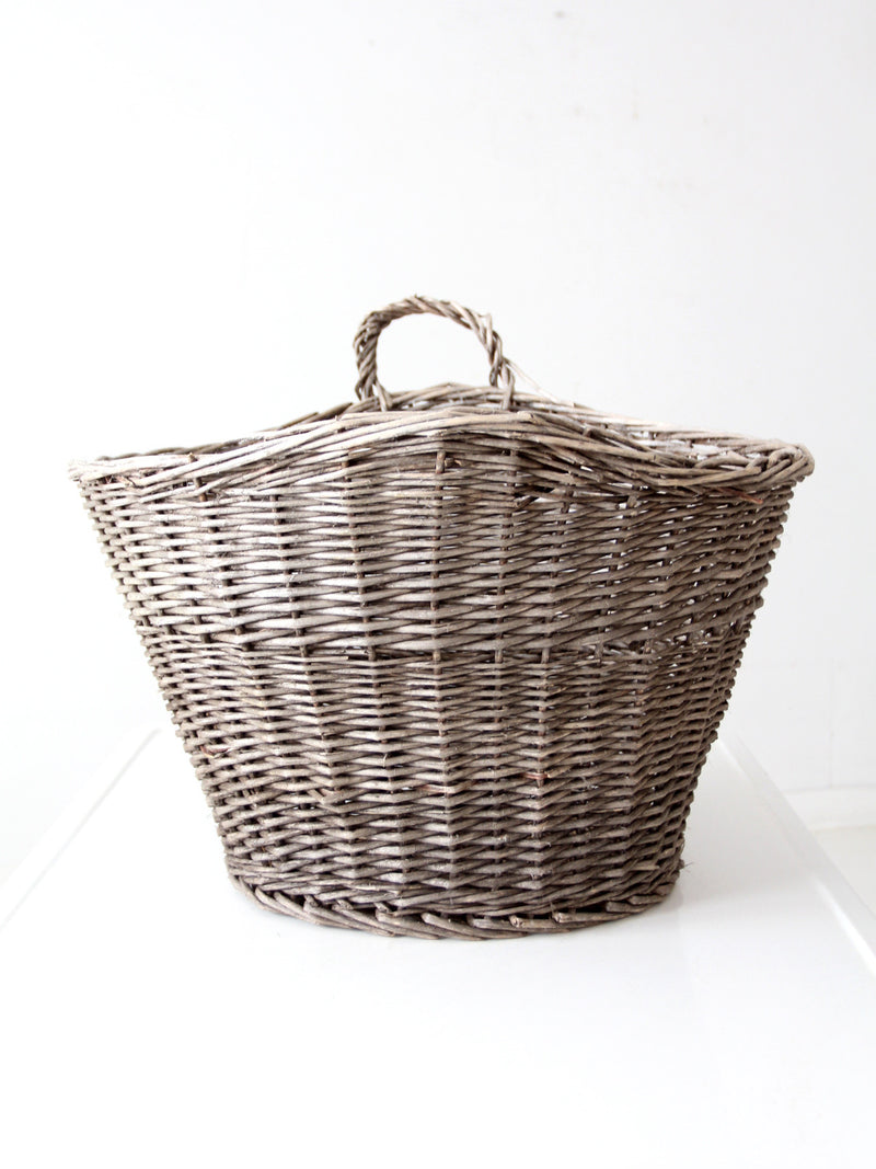 antique wicker basket