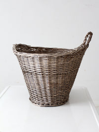 antique wicker basket