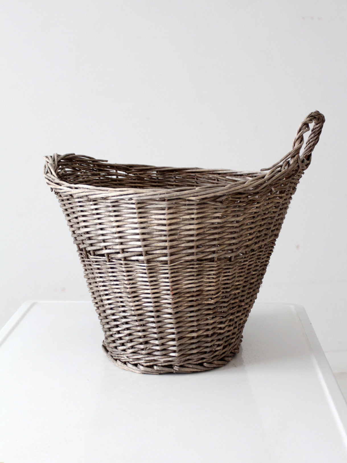 antique wicker basket