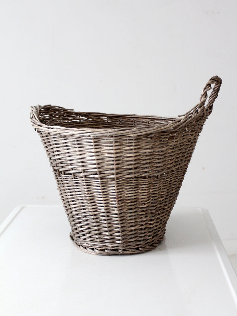 antique wicker basket