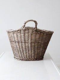 antique wicker basket
