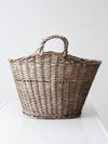 antique wicker basket