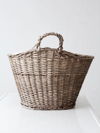 antique wicker basket