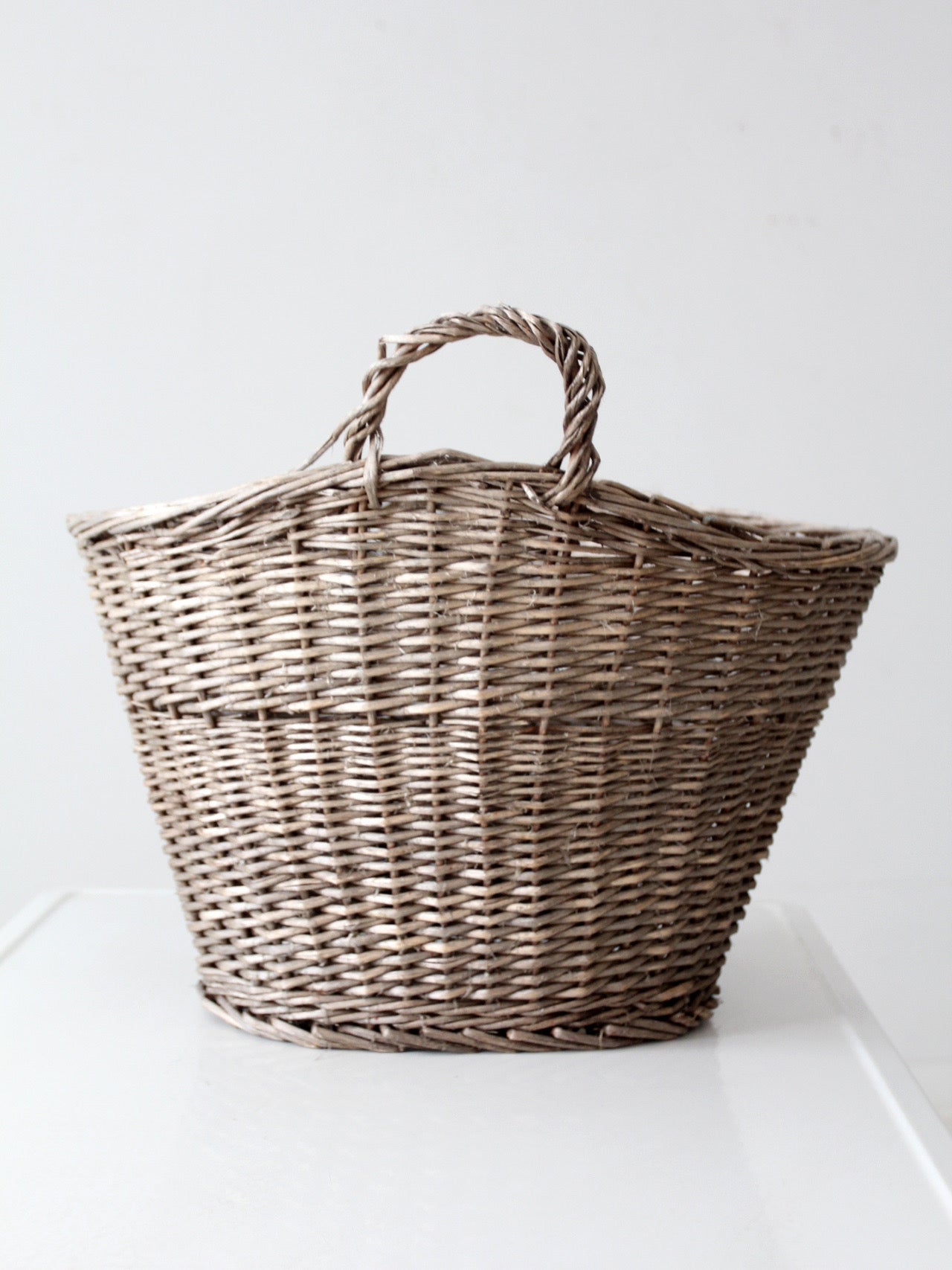 antique wicker basket