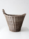 antique wicker basket