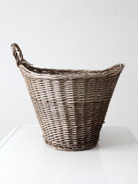 antique wicker basket