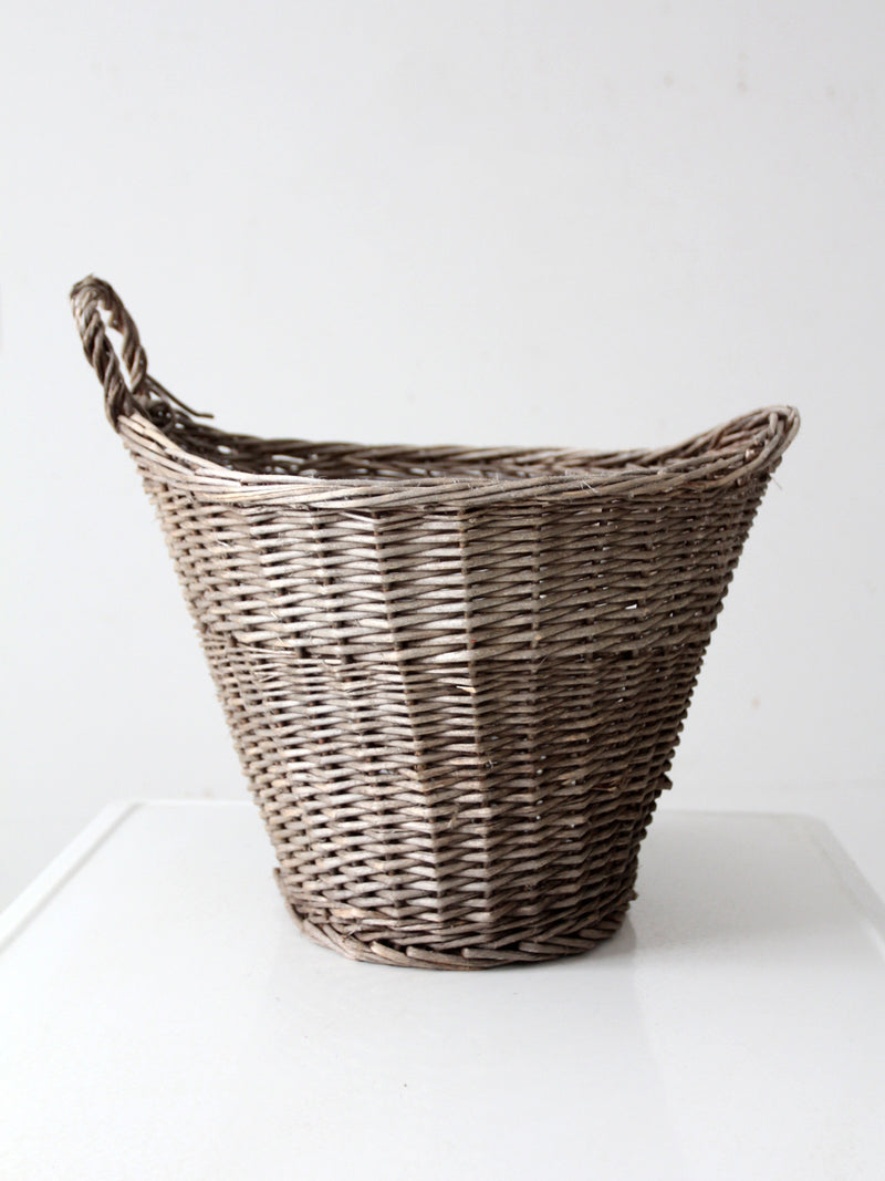 antique wicker basket