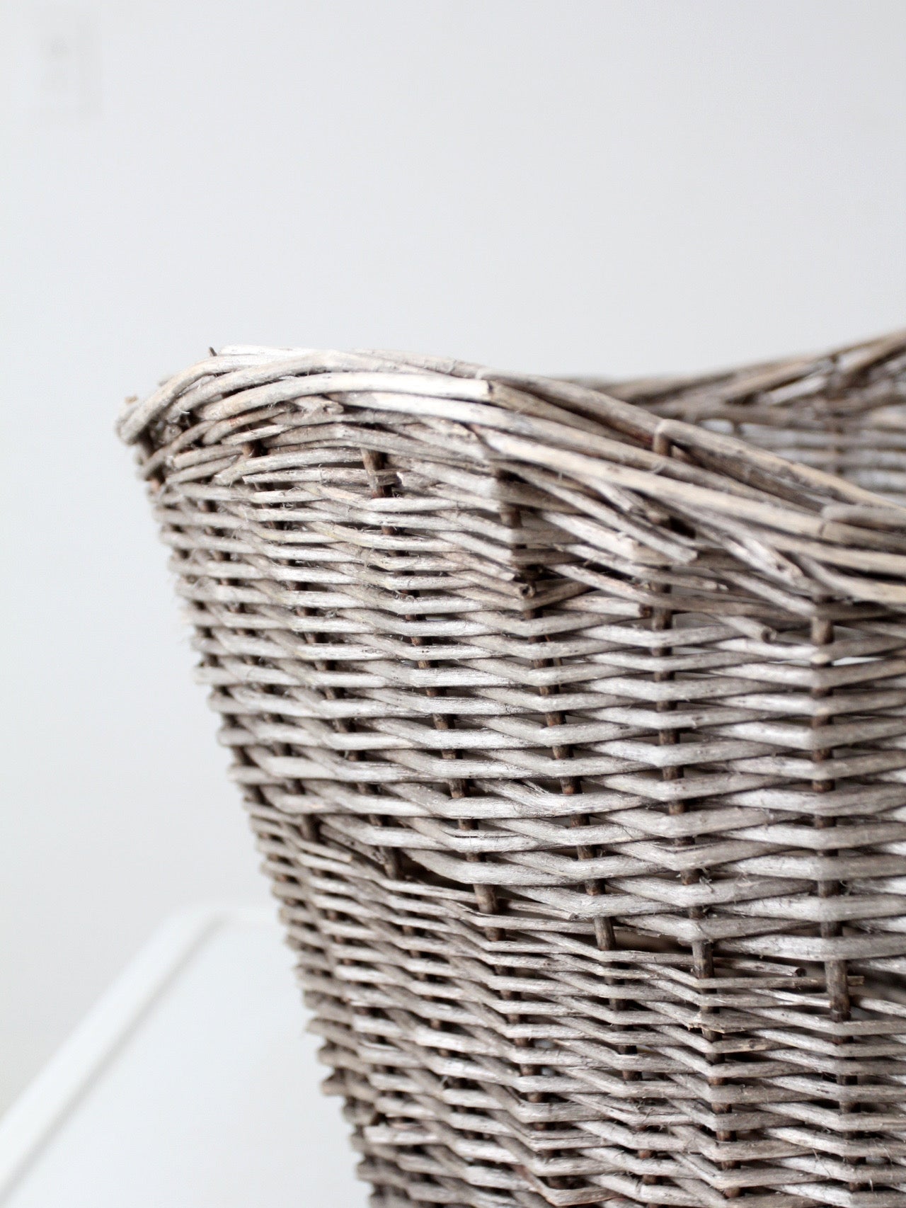 antique wicker basket
