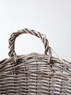 antique wicker basket