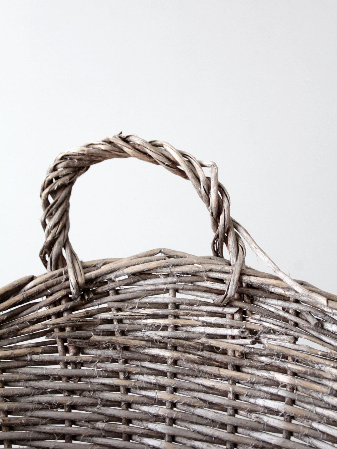 antique wicker basket