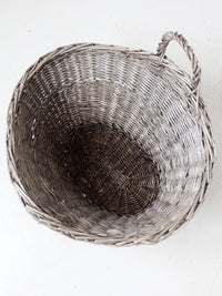 antique wicker basket