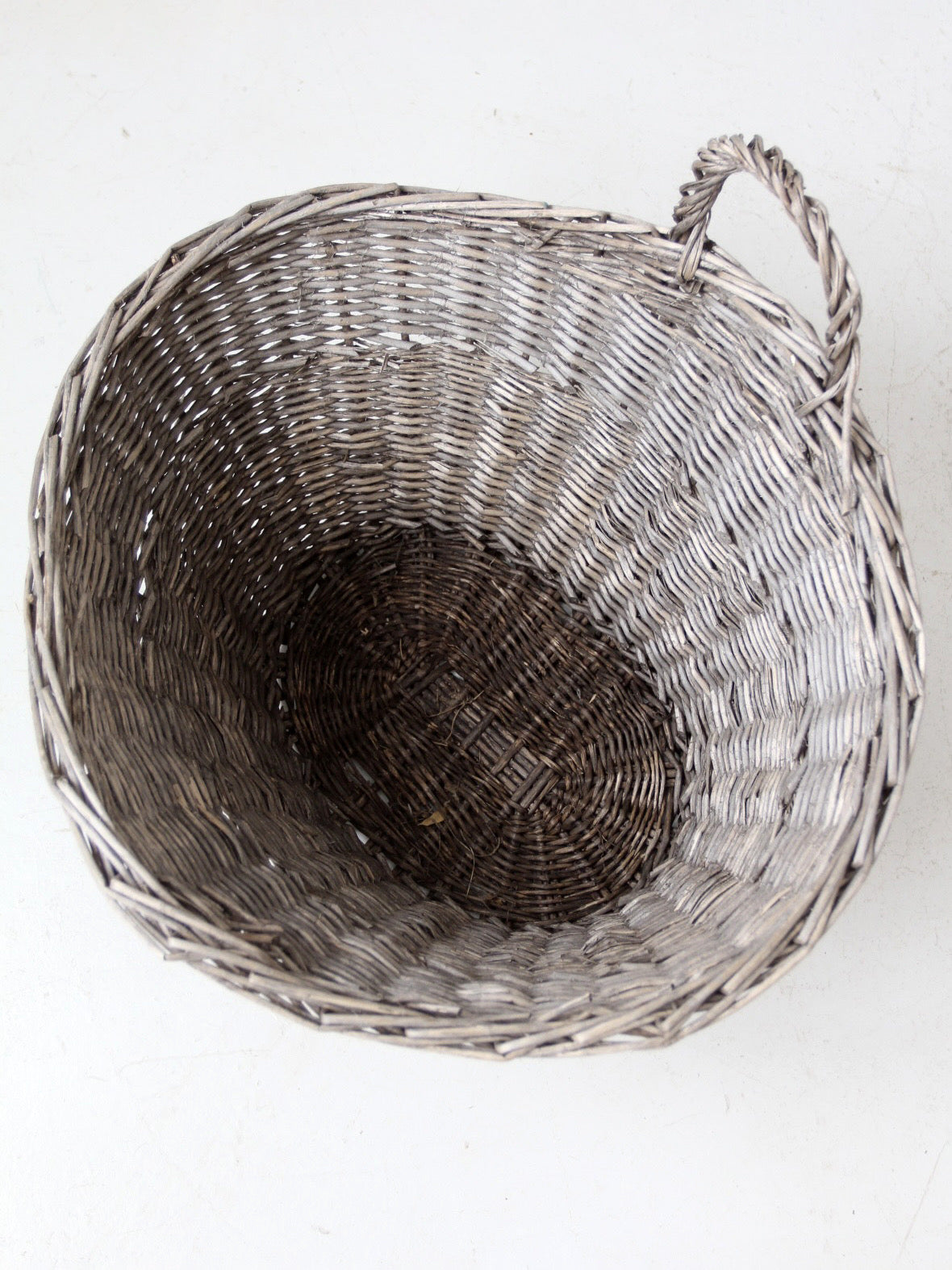 antique wicker basket