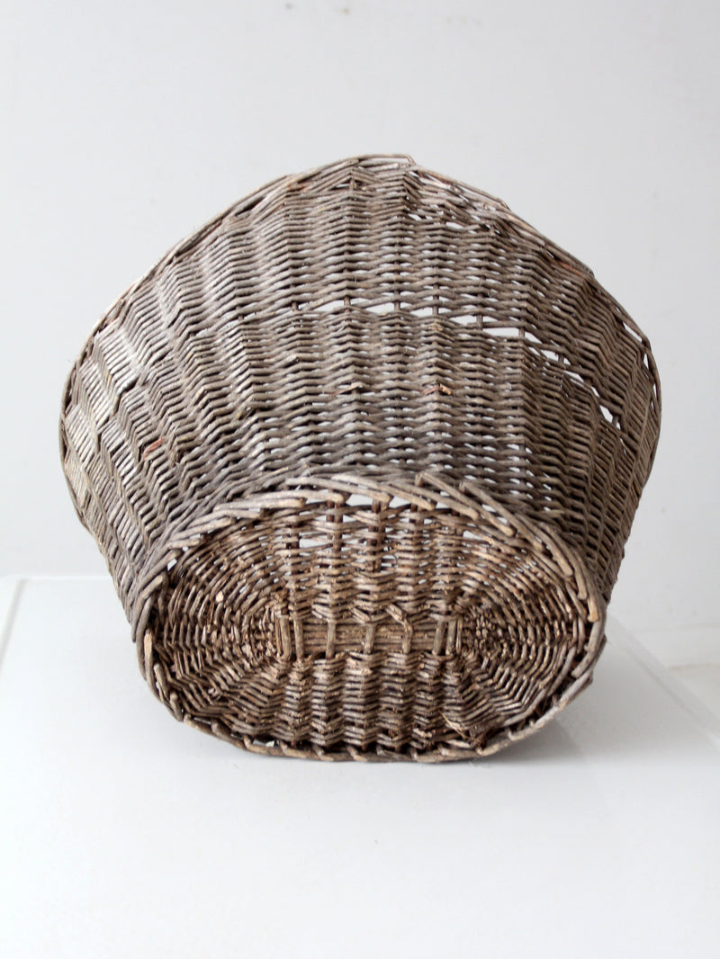 antique wicker basket
