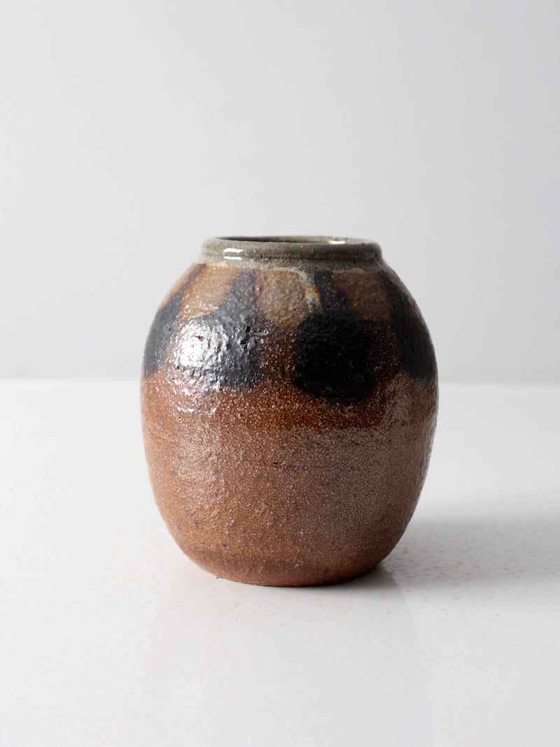 vintage studio pottery vase