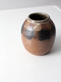 vintage studio pottery vase