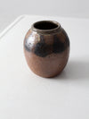 vintage studio pottery vase