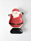 vintage Santa ceramic tray
