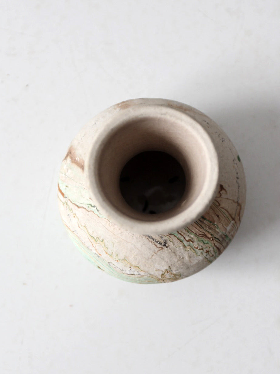 vintage Nemadji pottery vase – 86 Vintage