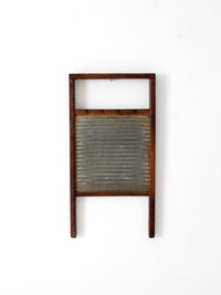 antique double sided washboard