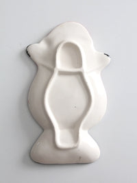 vintage Santa ceramic tray