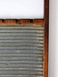antique double sided washboard