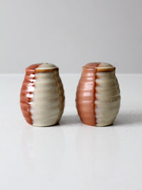 vintage studio pottery salt and pepper shakers