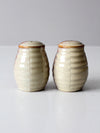 vintage studio pottery salt and pepper shakers