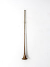 vintage brass hunting horn