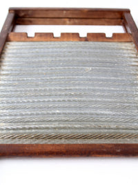 antique double sided washboard