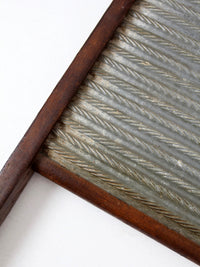 antique double sided washboard