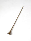 vintage brass hunting horn