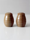 vintage studio pottery salt and pepper shakers