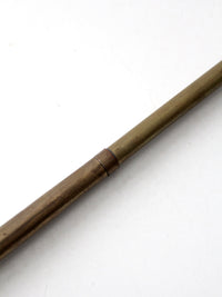 vintage brass hunting horn