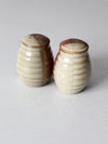 vintage studio pottery salt and pepper shakers