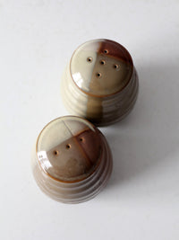 vintage studio pottery salt and pepper shakers