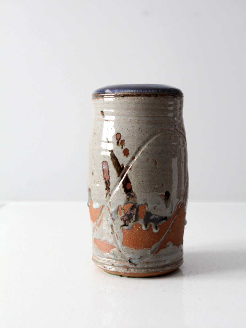 vintage studio pottery vase