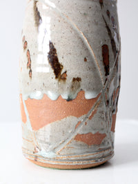 vintage studio pottery vase