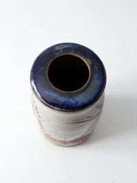 vintage studio pottery vase