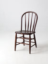 antique rustic farmhouse chair