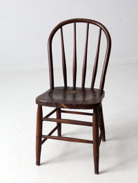 antique rustic farmhouse chair