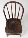 antique rustic farmhouse chair