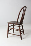 antique rustic farmhouse chair