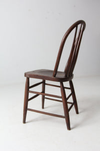 antique rustic farmhouse chair