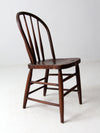 antique rustic farmhouse chair