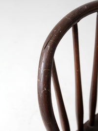 antique rustic farmhouse chair
