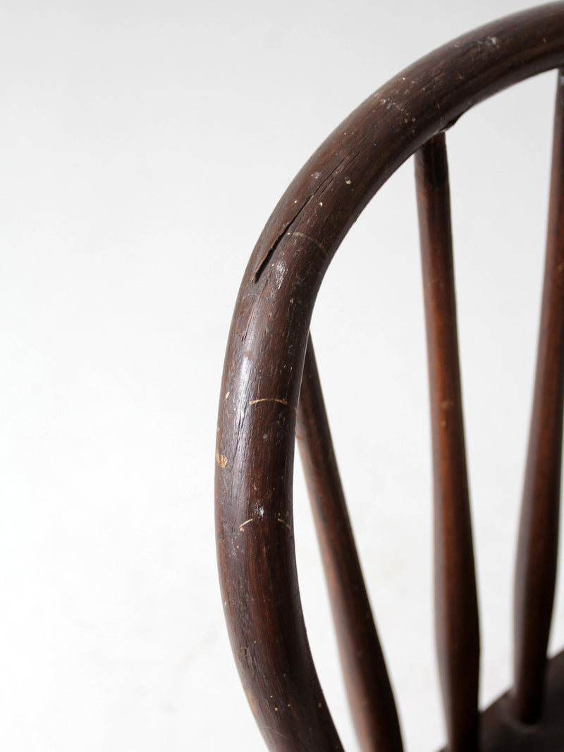 antique rustic farmhouse chair