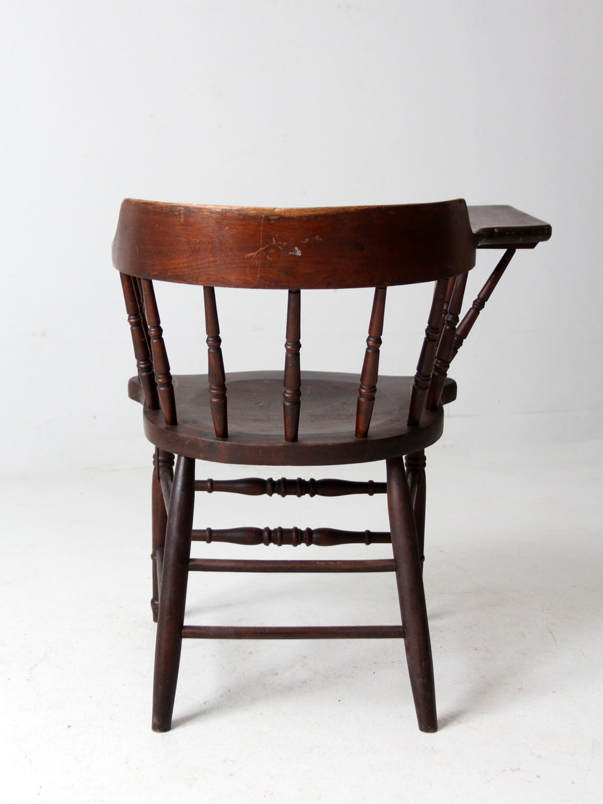 antique Crocker Chair Company Windsor writing arm chair
