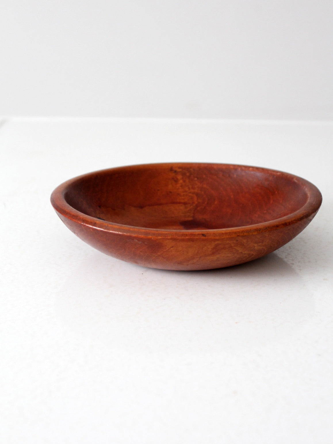 vintage Munising wood bowl