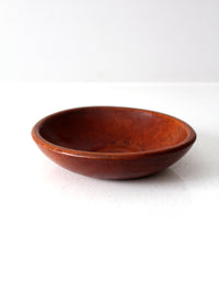 vintage Munising wood bowl