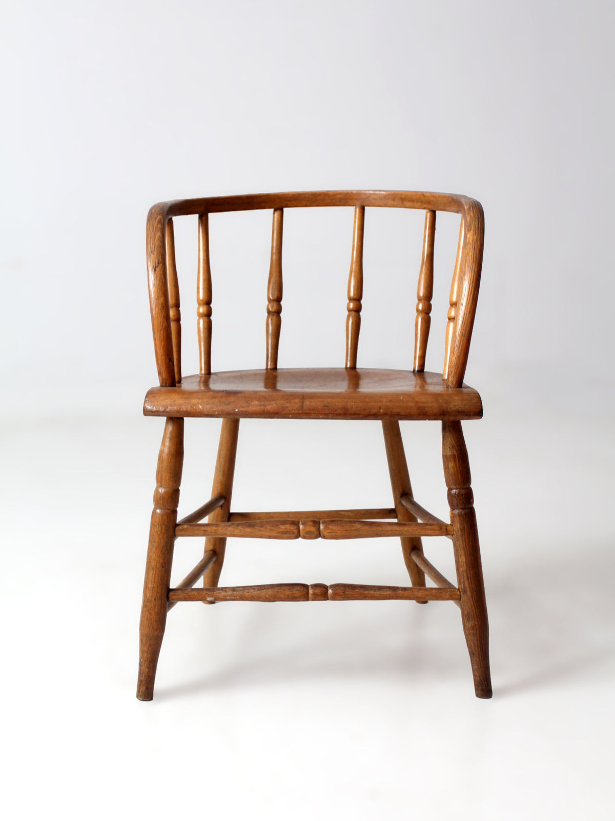 antique 1800s Windsor captain’s chair